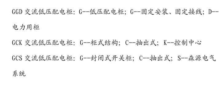GGD/GCK/GCS/MNS開(kāi)關(guān)柜知識(shí)補(bǔ)充